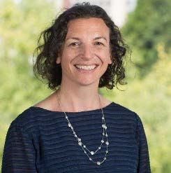 woman smiling at camera